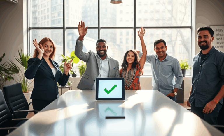 Eine Person erhält schnell eine Genehmigung in kürzester Zeit.