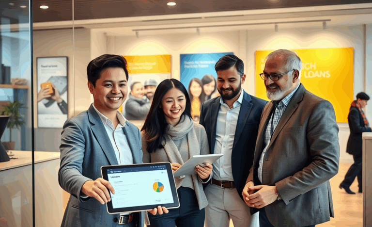 Bild zeigt die Sparkasse und ihre Kreditangebote für Ausländer