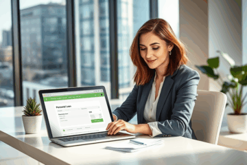 Bild eines glücklichen Kunden, der einen Targobank Kredit erhält.